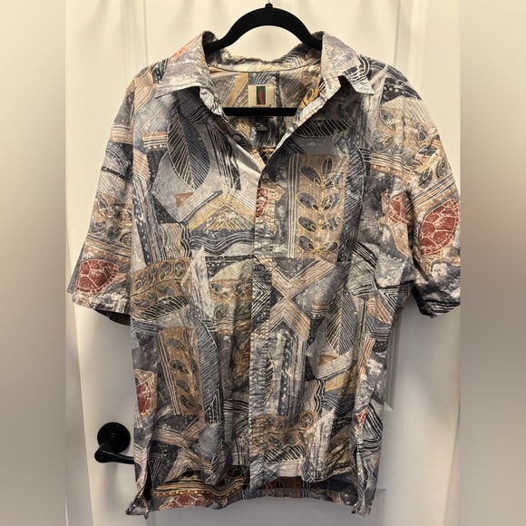 💕Tori Richard Honolulu size xl 100% cotton button down - Picture 1 of 4